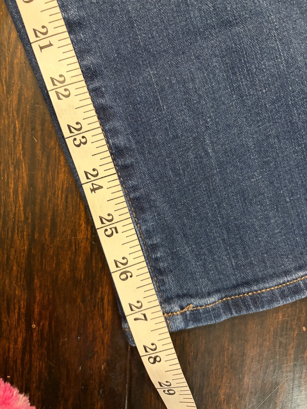 Universal Thread Classic high-Rise, slim straight Dark Blue Jeans women’s size 8 - Picture 5 of 6
